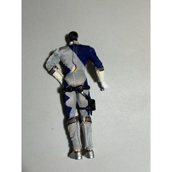 Vintage Power Rangers Wild Force Lunar Wolf Ranger 12” Action Figure W/ Belt - Picture 2 of 5